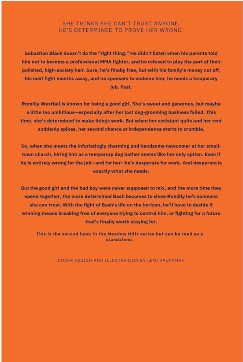 Quatrième de couverture de The Wrong Kind of Falling